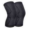 Knee compression support sleeves